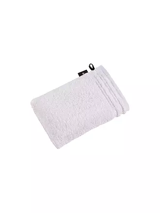 VOSSEN | Gant de toilette CALYPSO FEELING 22x16cm Noir | weiss